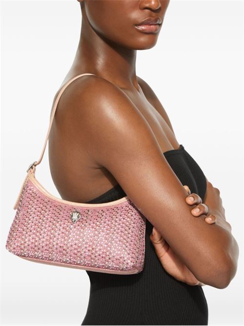 Borsa donna Kurt Geiger London tracollina rosa con strass KURT GEIGER London | 5586057609.